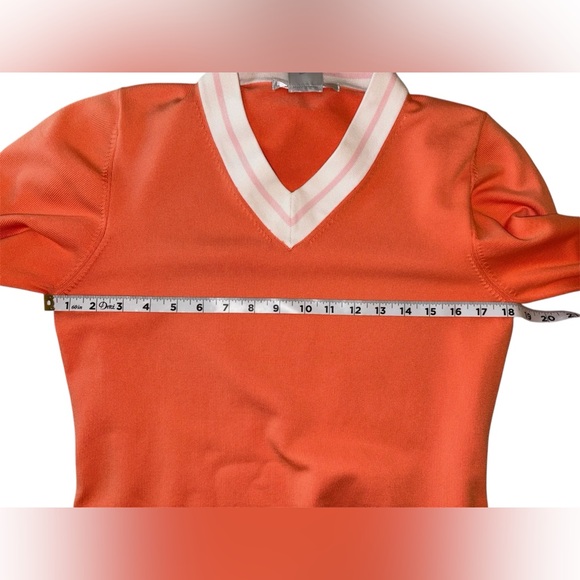 Nike Golf Vintage Orange Sweater Size Medium - Picture 8 of 9